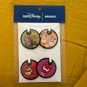 Disney Brooks RunDisney Springtime Surprise 2025 Shoe Charm tags